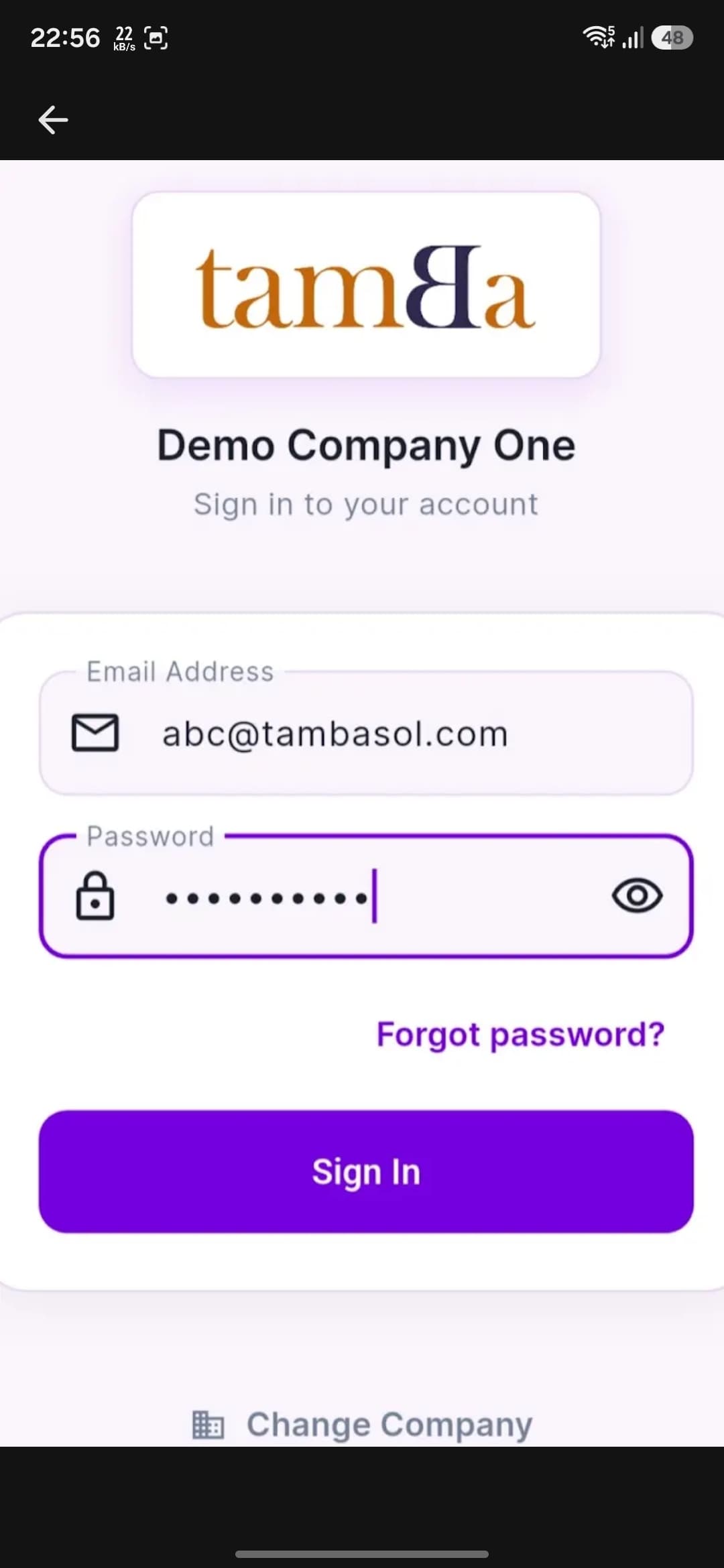 Meetinzo VMS screenshot 2